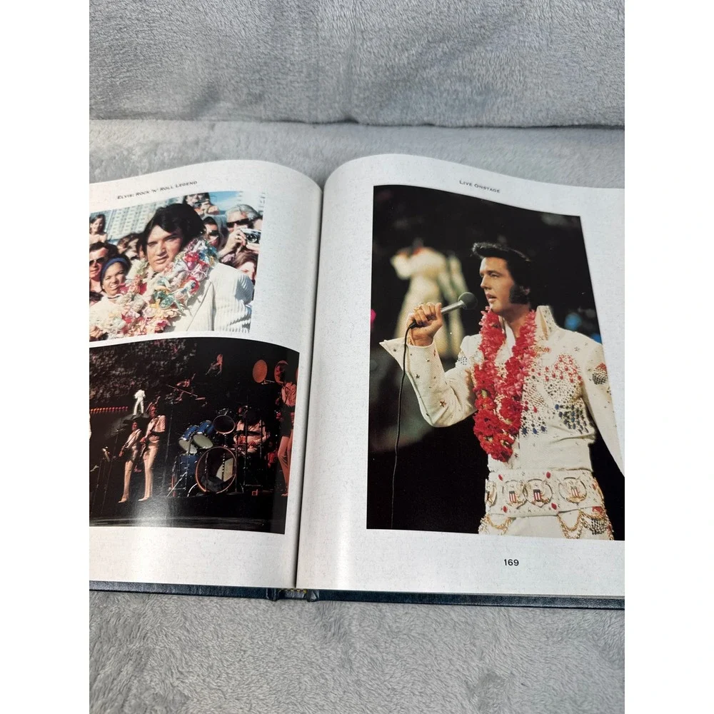 Elvis Rock n Roll Legend by Susan Doll Hardcover Book 1994 Publications Intl